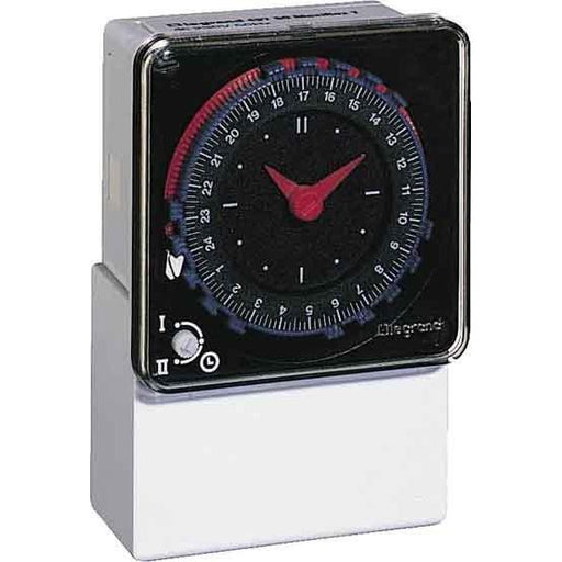 Legrand - Verteilerschaltuhr analog Analogschaltuhr Legrand 049752 Wochen. 230V50Hz