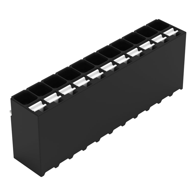 WAGO - Leiterplattenklemme THR-Leiterplattenklemme 2086-1231 Drücker,1,5mm²,sw − 84 Stück