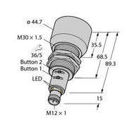 Turck - Ultraschall Taster Ultraschallsensor RU600U-EM #1610075  − 1 Stück