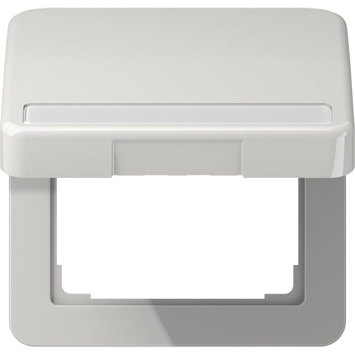 Jung - Abdeckrahmen Klappdeckel lgr CD 590 BFNAKL LG mit Rückstellfeder