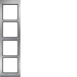 Elcom - Türstation für Türkommunikation UP-Rahmen FMU-4/1EM 4Mod.,1-reihig,Ed mt