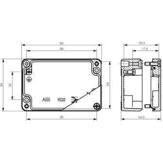 Weidmüller - Gehäuse/Schaltschrank (leer) Gehäuse KLIPPON K02