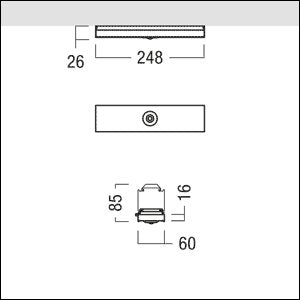 Zumtobel Group - Elektrisches Zubehör/Ersatzteile für Leuchten Tecton-Modul basicDIM #22172578 schwarz
