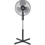 DeKon - Umluftventilator Standventilator B 419 Stratos sw 40cm, 45W, osz