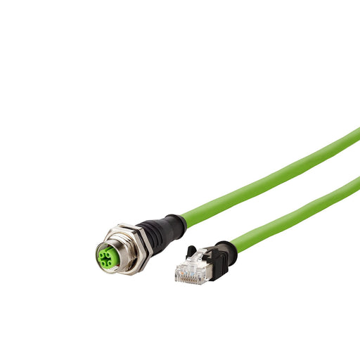 Metz Connect - Patchkabel Kupfer Industrie IndustrialEthernet Leitung 142MBD25050 D-kodiert, 5m, M12