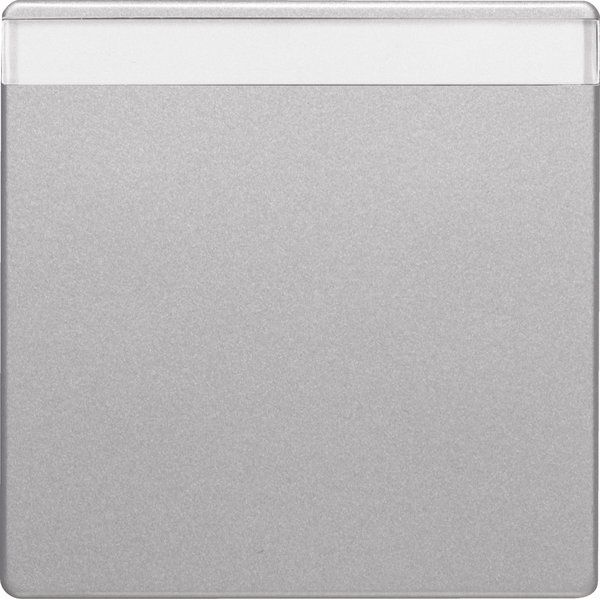 Berker - Abdeckung/Bedienelement für Installationsschalterprogramme Wippe alu/lack 16266084 mit BSF