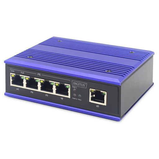 DIGITUS - Netzwerk Switch Netzwerk-Switch DN-650107 4-Port