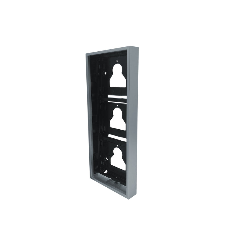 Comelit - Montageelement für Türstation AP-Gehäuse Ultra UT9173 3 Module, Alu