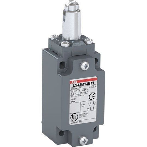 ABB Stotz S&J - Einzelpositionsschalter Standard-Positionsschalter LS43M13B11 Metall-Gehäuse IP66
