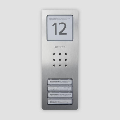 Siedle&Söhne - Türstation für Türkommunikation Audio-Türstation CA 850-4 E Siedle Compact