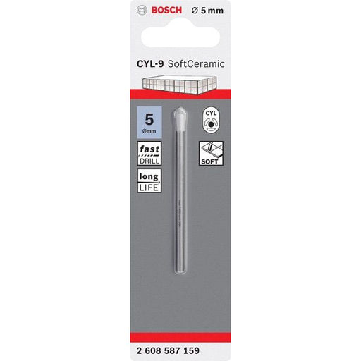 Bosch - Bohrer Fliesenbohrer CYL-9 2608587159 Ceramic, 5 x 70 mm − 5 Stück