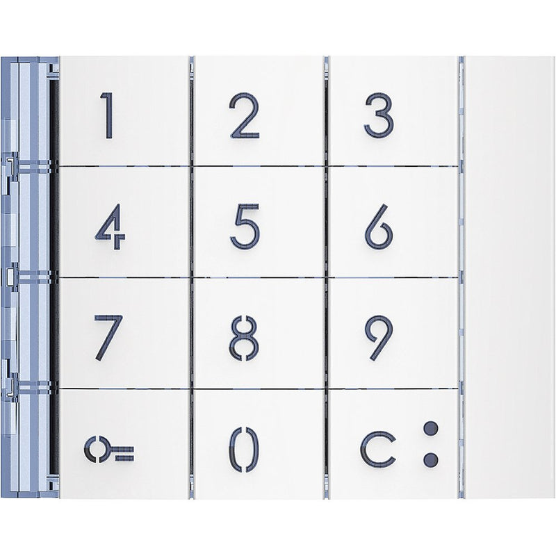 Legrand (BT) - Abdeckrahmen Frontblende Zehnertastatur 353002 Allwhite