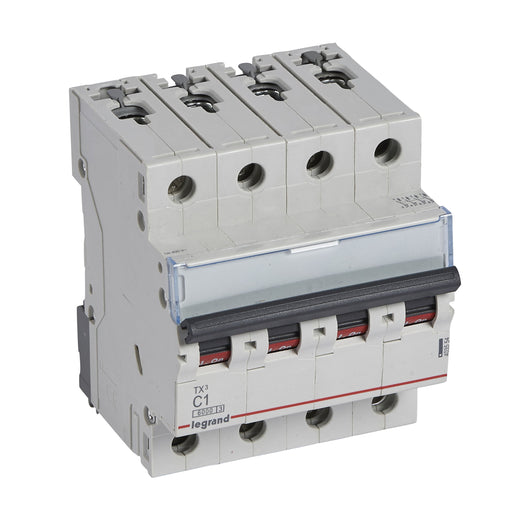 Legrand - Leitungsschutzschalter Legrand 403554 C1A 4-polig 6kA