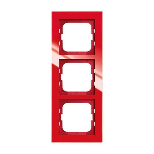 Busch-Jaeger - Abdeckrahmen Rahmen 3-fach 1723-287 rot