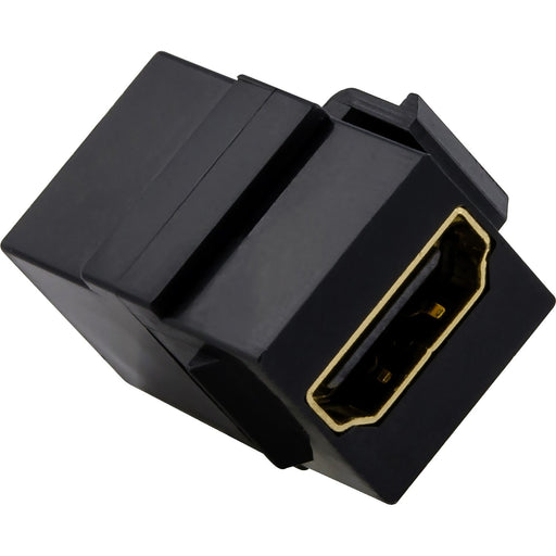 Merten - Einsatz/Abdeckung für Kommunikationstechnik HDMI-Keystone MEG4583-0001 schwarz