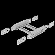 Unex - Verbinder für Kabeltragsystem Gelenkbogen 67412-04 vertikal