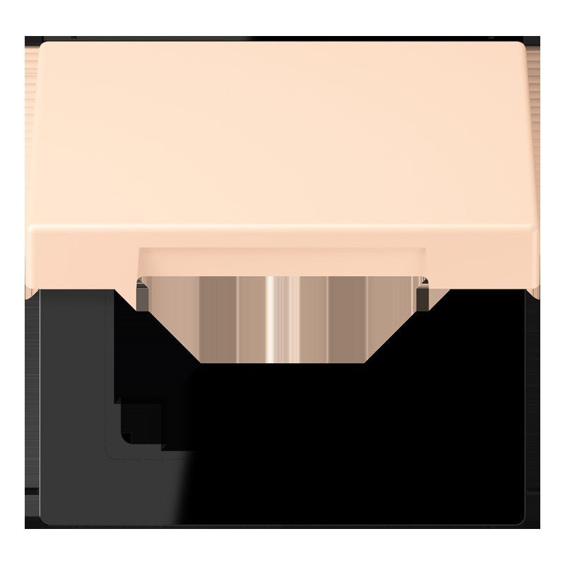 Jung - Abdeckrahmen Klappdeckel m. Stellfeder LC 990 BFKL 238 terre sienne pale