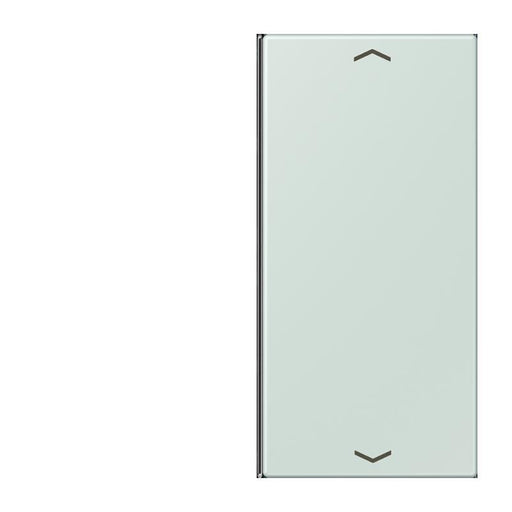 Jung - Abdeckung/Bedienelement für Installationsschalterprogramme Taste 2fach m. Pfeilsymb. LC 402 TSAP 215 ceruleen pale