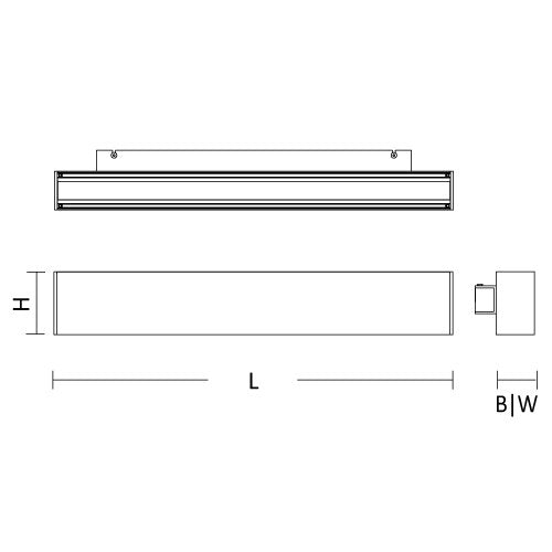 SCHMITZ-WILA - Decken-/Wandleuchte LED-Wandleuchte 151-103-103-E 3000K, ws