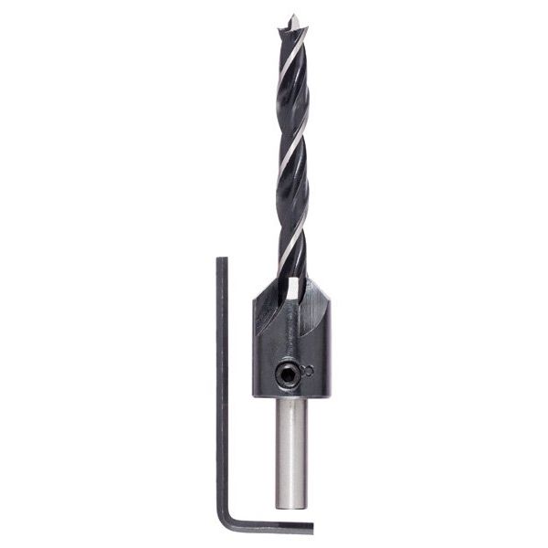 Bosch - Bohrer Holzspiralbohrer mit 2608596394 90°-Senker 7 mm 16