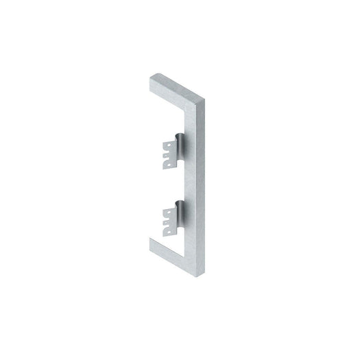 Niedax - Wandanschlussblende für Geräteeinbaukanal GK-Wandabschlussblende DWB 220T60 S doppelzug 261x61mm