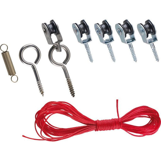 Gira - Zubehör/Ersatzteile für NOT-AUS-Seilzugschalter Umlenkrollen MiVa-Set 834 291700 Rufsystem 834