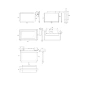 RP-Technik - Sicherheitsleuchte LED-Rettungszeichenleuchte AXR009-E ZB, Edelstahloptik
