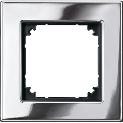 Merten - Abdeckrahmen Metallrahmen 1f.chrom 475139