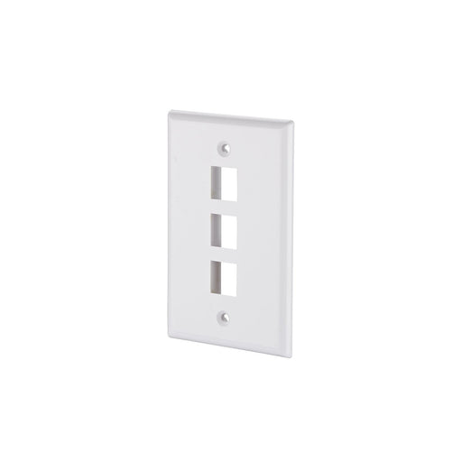 Metz Connect - Kommunikationsanschlussdose Kupfer Keystone Anschlussdose 1309162402KE US- Style 3 Port
