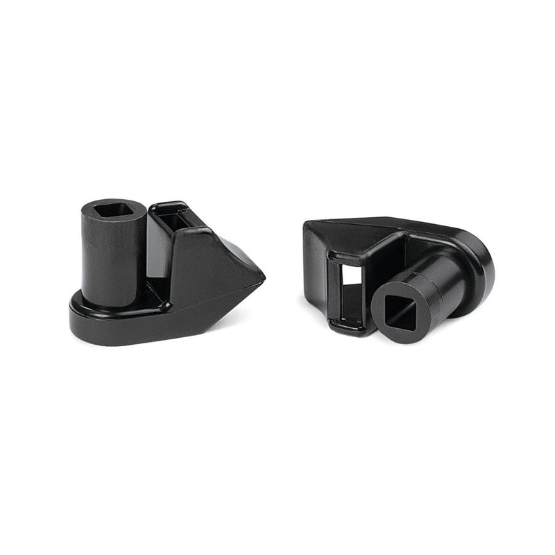 HellermannTyton - Befestigungssockel und -element für Kabelbinder Befestigungssockel SBH3 PA6.6 BK schwarz − 500 Stück