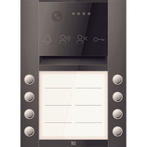 TCS Tür Control - Türstation für Türkommunikation PES PRO Video Außenstation AVA610208-0017 8T AP R7016