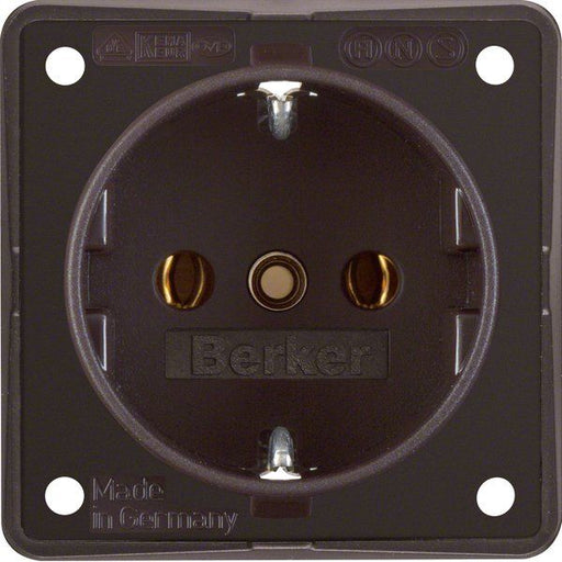 Berker - Steckdose Schuko-Steckd.br 941852501 m.Schraubklemmen