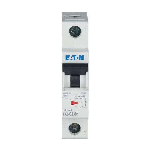 Eaton - Leitungsschutzschalter FAZ-C1,6/1 C 1,6A, 1p − 12 Stück