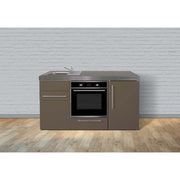 Stengel - Mini-Küche Miniküche Premiumline MPBMM160KSGKFreBliS Mokka metallic