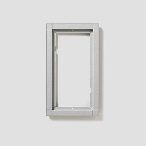 Siedle&Söhne - Montageelement für Türstation Kombirahmen KR 611-2/1-0 SM sil/met