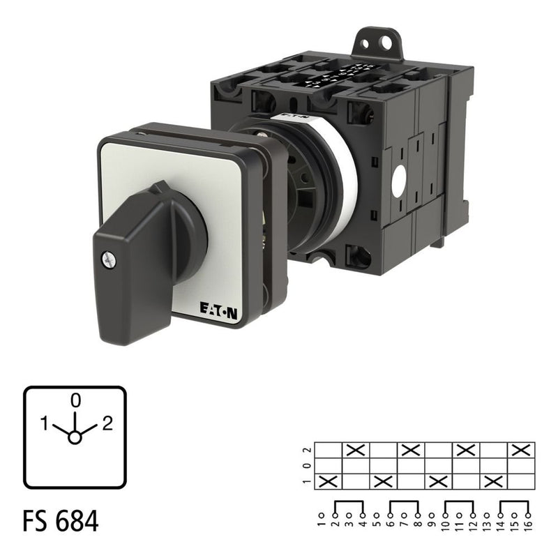 Eaton - Lastschalter Umschalter T3-4-8213/Z 4pol