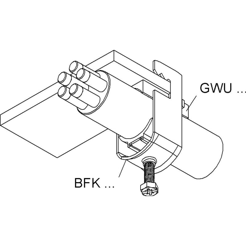 Niedax - Bügelschelle Bügelschellen BFK 14 − 100 Stück
