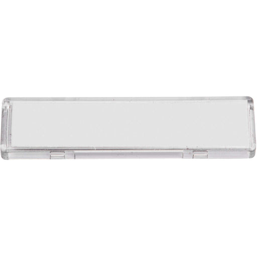 Renz Metallwaren - Bezeichnungsmaterial für Installationsschalterprogramme Namensschild-Abdeckung 97-9-82054 57x14mm − 1 Stück
