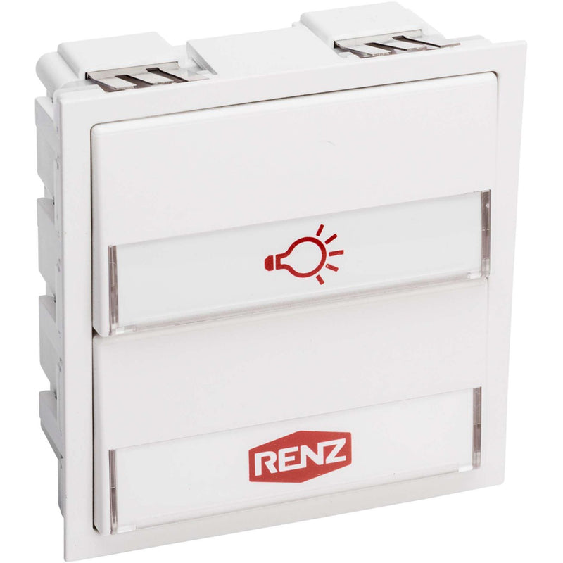 Renz Metallwaren - Funktionsmodul für Türkommunikation Komb.Klingel/Lichtmodul 97-9-85274 ws − 1 Stück