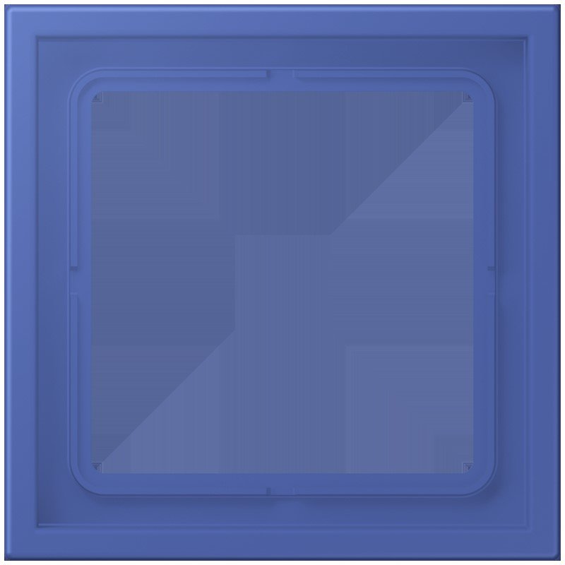 Jung - Abdeckrahmen Rahmen 1-fach LC Z981 BF 206 bleu outremer 31