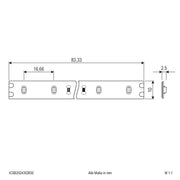 EVN Lichttechnik - Lichtschlauch/-band LED-Strip ICSB2024302830 5m blau IC 24VDC