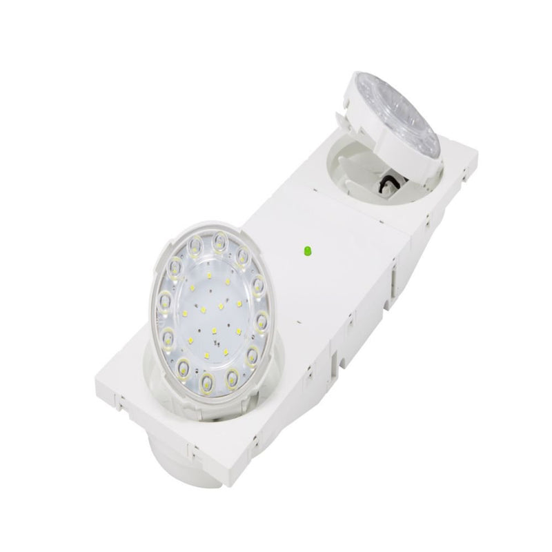 Ceag Notlichtsysteme - Sicherheitsleuchte LED Strahler BT2SC-D1CGL 2 LED,Lichtdauer 1h
