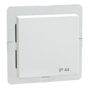 Merten - Abdeckung/Bedienelement für Installationsschalterprogramme Wippe aws/gl 432025 IP44