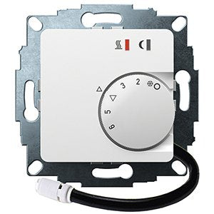 Eberle Controls - Raumthermostat/Uhrenthermostat UP-Raumregler 10-40CAC230V UTE2800-F-RAL9016G50 16A, 1 Schließer