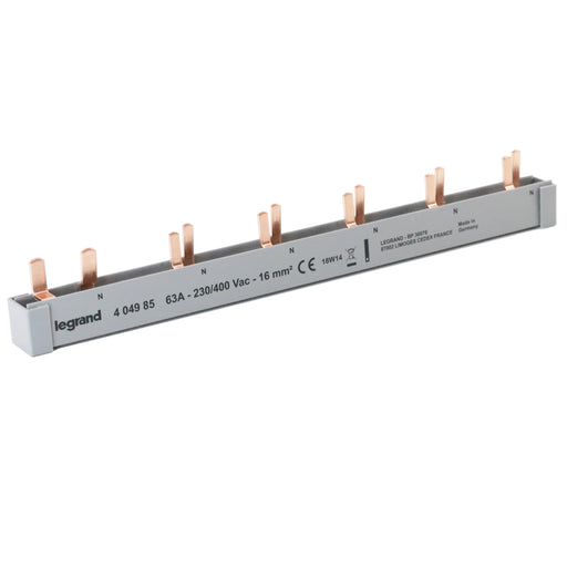 Legrand - Phasenschiene Stiftkammschienen-Kombi. Legrand 404985 1 FI 2p + 5 AFDD LS