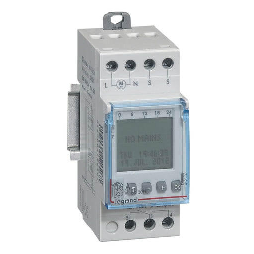 Legrand - Dämmerungsschalter Reiheneinbau Dämmerungsschalter Legrand 412626 inkl.Lichtfänger