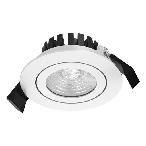 EVN Lichttechnik - Downlight/Strahler/Flutlicht LED-Deckeneinbauleuchte P65080102 3000K IP65 ws