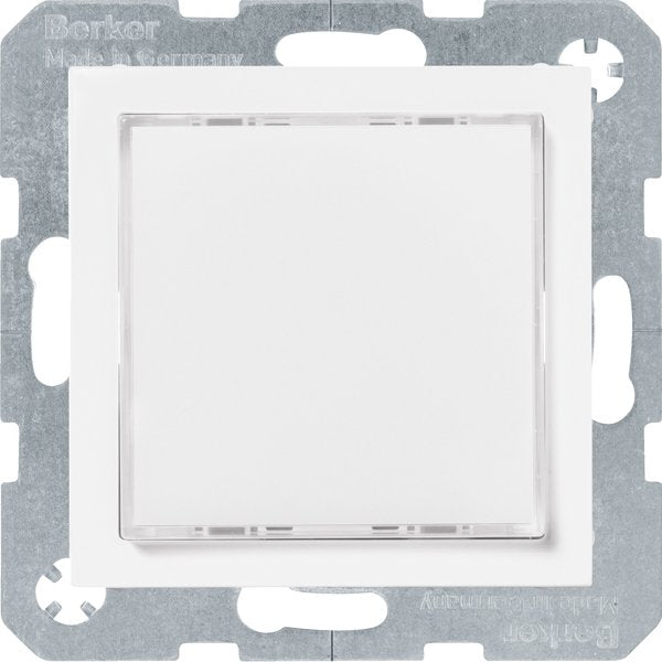 Berker - Info-Lichtsignal für Installationsschalterprogramme LED-Signallicht 29511909 RGB pws-matt
