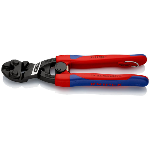 Knipex - Bolzenschneider CoBolt-Bolzenschneider 71 22 200 T gewinkelt 200mm