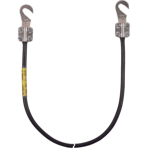DEHN - Zubehör/Ersatzteile für Erdung und Blitzschutz Erdungsleitung EL10L255M2KSO810 10mm2/L 2,5m schw